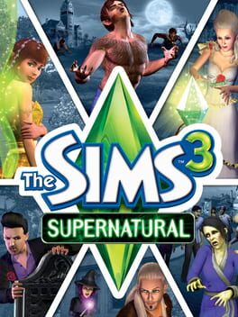 The Sims 3: Supernatural Game Cover Artwork