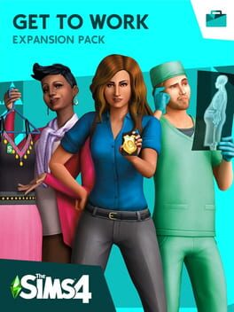 The Sims 4: Get to Work Game Cover Artwork