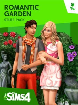 The Sims 4: Romantic Garden Stuff Game Cover Artwork
