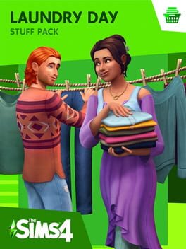 The Sims 4: Laundry Day Stuff Game Cover Artwork