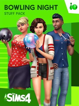 The Sims 4: Bowling Night Stuff Game Cover Artwork