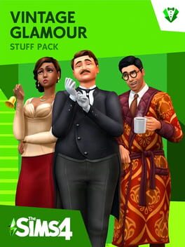 The Sims 4: Vintage Glamour Stuff Game Cover Artwork