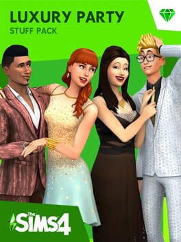 The Sims 4: Luxury Party Stuff Game Cover Artwork