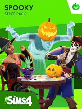 The Sims 4: Spooky Stuff Game Cover Artwork