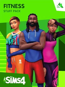 The Sims 4: Fitness Stuff Game Cover Artwork