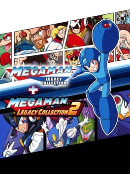 Mega Man Legacy Collection 1 + 2 Game Cover Artwork