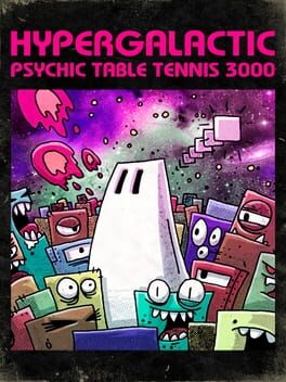 Hypergalactic Psychic Table Tennis 3000 Game Cover Artwork