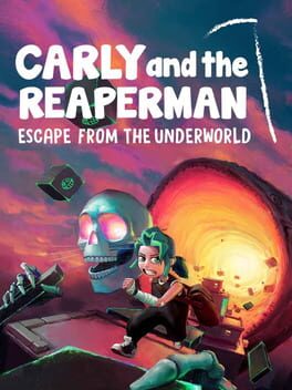 Carly and the Reaperman: Escape from the Underworld Game Cover Artwork