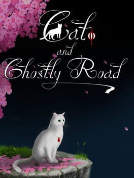 Cat and Ghostly Road Game Cover Artwork