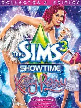 The Sims 3: Showtime Katy Perry Collector's Edition Game Cover Artwork