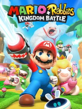 Mario + Rabbids Kingdom Battle Game Cover Artwork