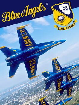 Blue Angels Aerobatic Flight Simulator Game Cover Artwork