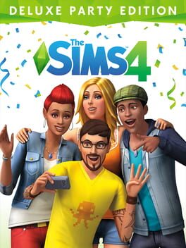 The Sims 4: Deluxe Party Edition Game Cover Artwork