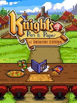 Knights of Pen & Paper: +1 Deluxier Edition Game Cover Artwork
