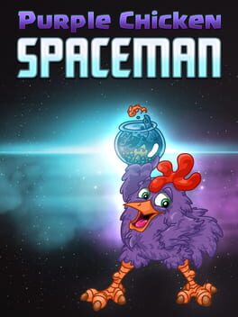 Purple Chicken Spaceman Game Cover Artwork
