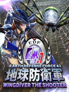 Earth Defense Force 4.1: Wing Diver the Shooter Game Cover Artwork