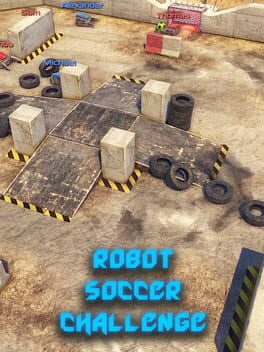 Robot Soccer Challenge Game Cover Artwork