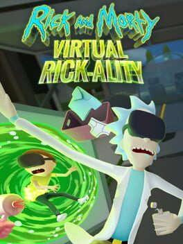 Rick and Morty: Virtual Rick-ality Game Cover Artwork