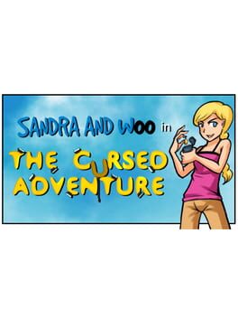Sandra and Woo in the Cursed Adventure Game Cover Artwork