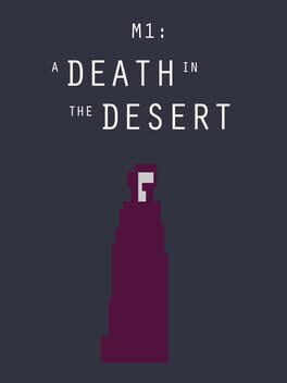 M1: A Death in the Desert Game Cover Artwork