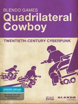 Quadrilateral Cowboy Game Cover Artwork