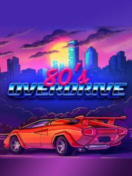 80's Overdrive Game Cover Artwork