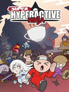 Super Hyperactive Ninja Game Cover Artwork