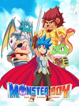 Monster Boy and the Cursed Kingdom Game Cover Artwork