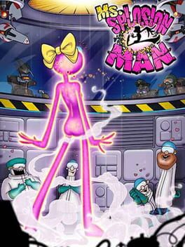 Ms. Splosion Man Game Cover Artwork