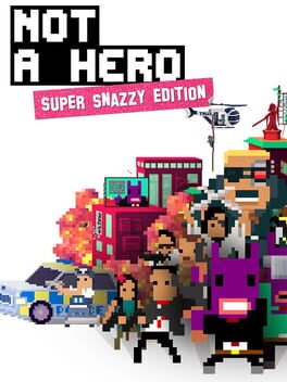 Not a Hero: Super Snazzy Edition Game Cover Artwork