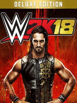 WWE 2K18 Deluxe Edition xbox-one Cover Art