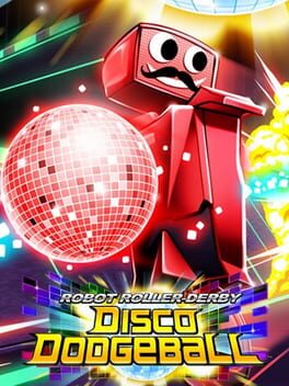 Robot Roller-Derby Disco Dodgeball Game Cover Artwork