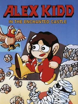 Alex Kidd In The Enchanted Castle Game Cover Artwork