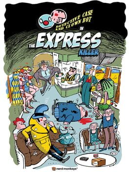 Detective Case and Clown Bot in: The Express Killer Game Cover Artwork
