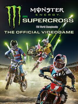 Monster Energy Supercross - The Official Videogame Game Cover Artwork