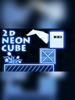 2D Neon Cube