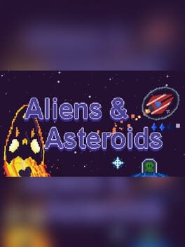 Aliens&Asteroids Game Cover Artwork