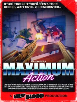 Maximum Action Game Cover Artwork