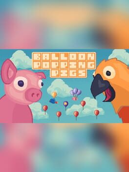 Balloon Popping Pigs Game Cover Artwork