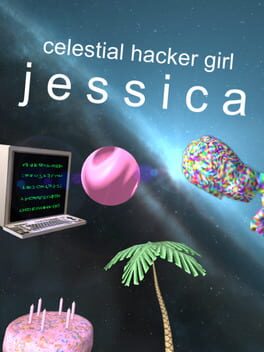 Celestial Hacker Girl Jessica Game Cover Artwork