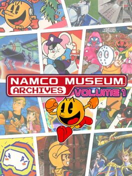 Namco Museum Archives Volume 1 Game Cover Artwork