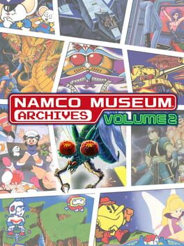 Namco Museum Archives Volume 2 Game Cover Artwork
