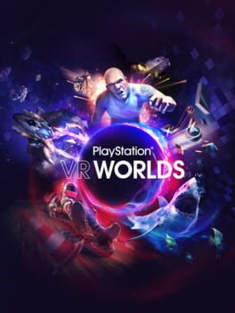 PlayStation VR Worlds Game Cover Artwork