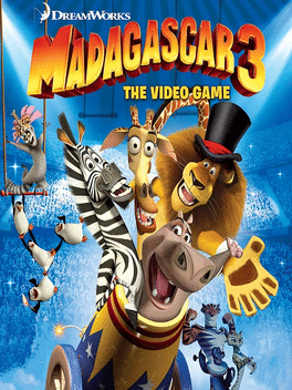 Madagascar 3: The Video Game Cover