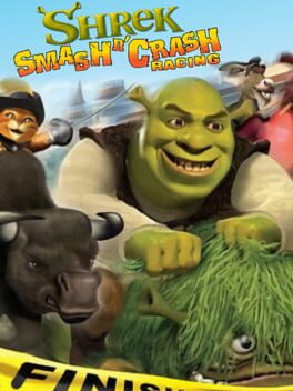 Shrek Smash N Crash - Gamecube 