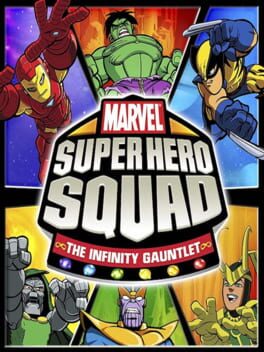 Omslag för Marvel Super Hero Squad: The Infinity Gauntlet