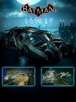 Batman: Arkham Knight - 2008 Tumbler Batmobile Pack Game Cover Artwork