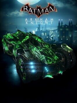 Batman: Arkham Knight - Riddler Themed Batmobile Skin Game Cover Artwork