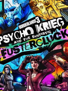 Borderlands 3: Psycho Krieg and the Fantastic Fustercluck Game Cover Artwork
