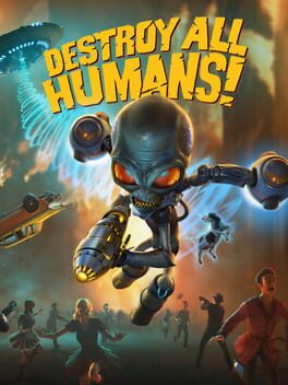 Destroy All Humans! Game Cover Artwork